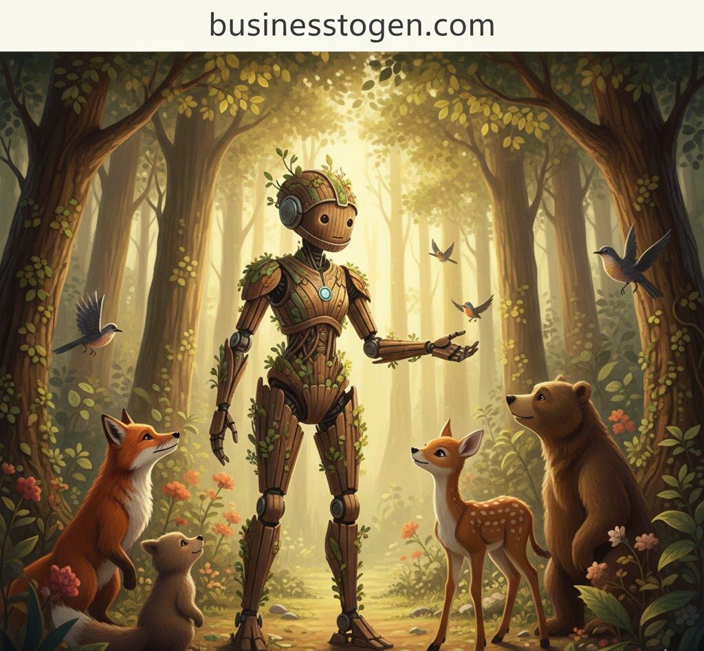 Roz from the wild robot : Where Technology Meets Nature