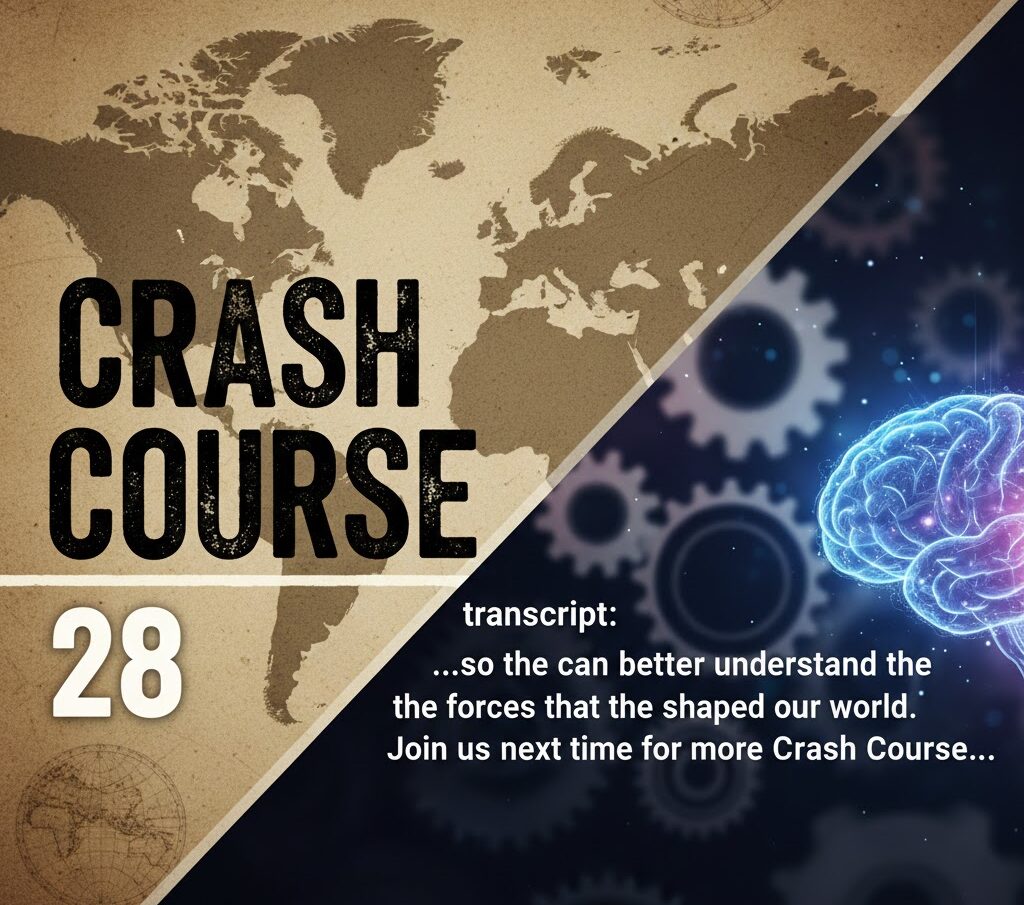 crash course 28 transcript