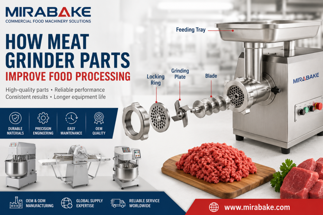How Meat Grinder Parts Improve Food Processing