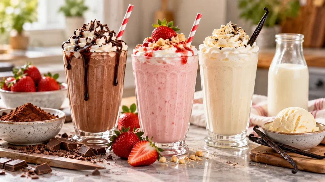 Easy Homemade Milkshake Recipes to Try at Home Easy Homemade Milkshake Recipes